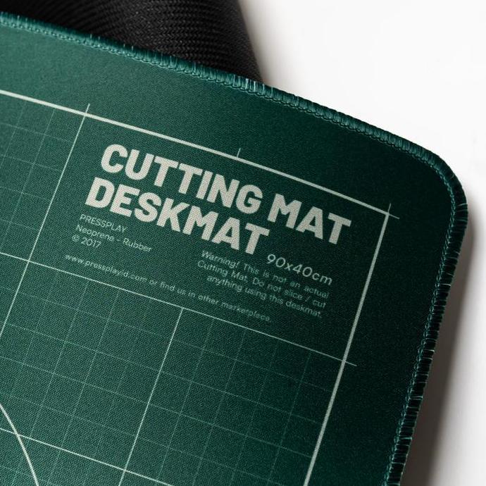 Lengkapjaminan- Cutting Mat Gaming Mousepad Deskmat By Press Play