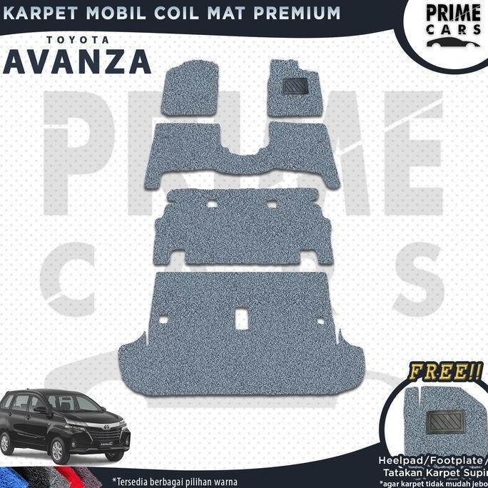 AFRILIASHOP_GROSIR - KARPET MOBIL COIL MAT AVANZA 2003 - 2021 OLD/ GRAND NEW/ ALL NEW/ VELOZ - MIE B