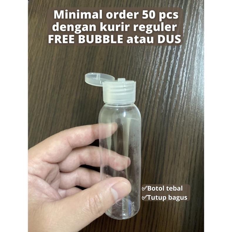 CITRAKENCANA BOTOL FLIPTOP 100ML PLASTIK FLIP TOP 100 ML MURAH