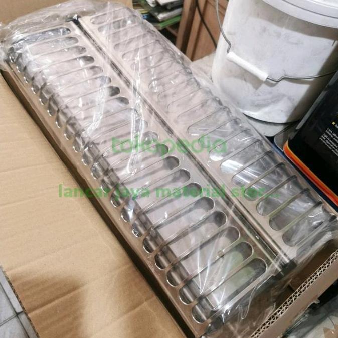 Rak piring gantung TACO lemari dapur hw010ss stainless Steel 60-80cm