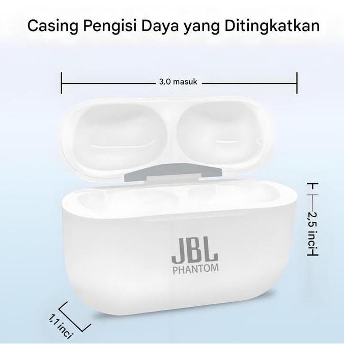Lengkapjaminan- Jbl Phantom M33 Headset Gaming Kompetitif Edisi Baru - Baterai , Dual Mikrofon, Bass