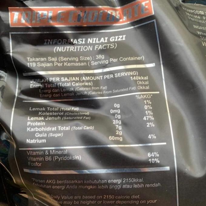 Cod,Bisaaja- Bxn Iso Whey Isolate 10 Lbs Whey Protein Isolate Bpom Halal