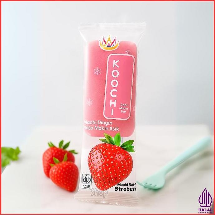 Jjd- Koochi Mochi Stick 14+1 Gratis /  Mochi Viral Rasa Cokelat Strawberry Mangga / Mochi Lembut Isi