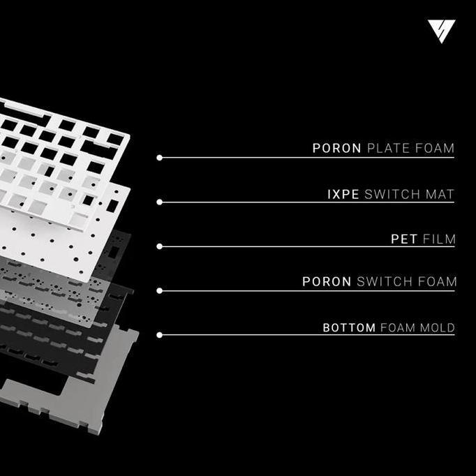 Lengkapjaminan- Vortexseries Xera / Xera- Wireless Mechanical Tkl Gaming Keyboard