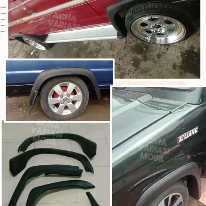 Over Fender Mobil Kijang Grand / Super Bahan Fiberglass Komplit