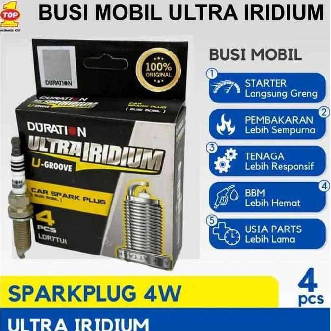 Busi Mobil Ultra Iridium Duration Mitsubishi Kuda 2000 Cc