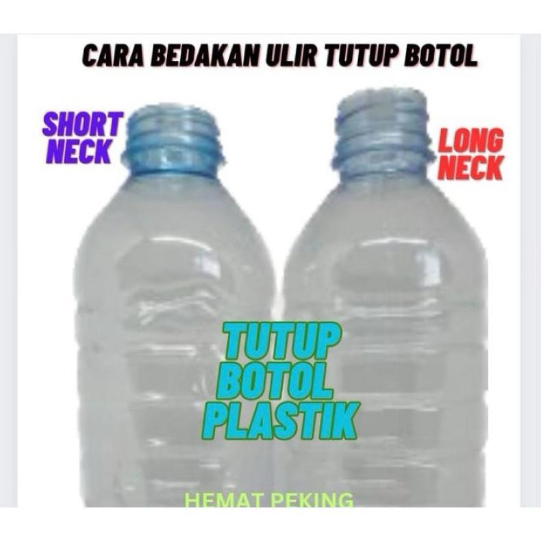 VELRYA TUTUP BOTOL PLASTIK SN SHORT NECK ALMOND SEGEL ORIGINAL