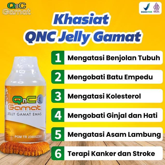 Zerox- Qnc Jelly Gamat Original - Jely Gamat - Jeli Gamat- Jelly Gamat Emas