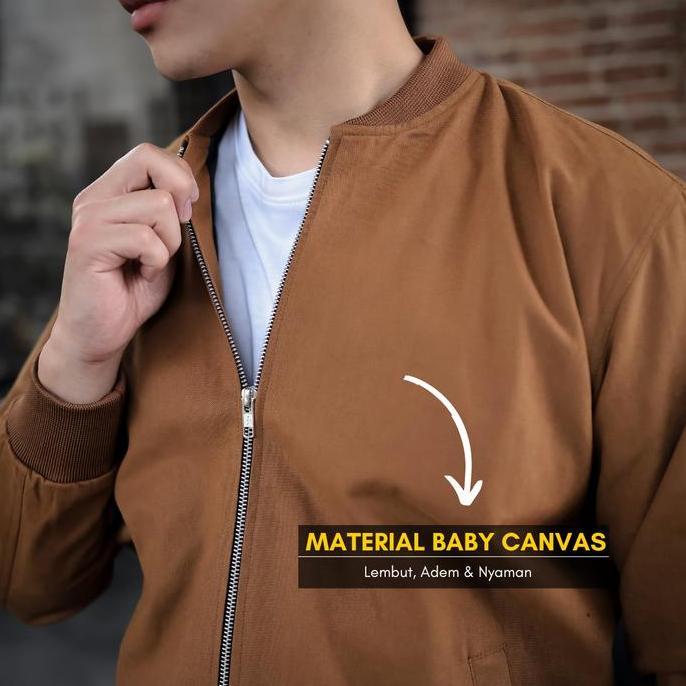 Uomo- Delibra Jaket Canvas Premium / Jaket Pria
