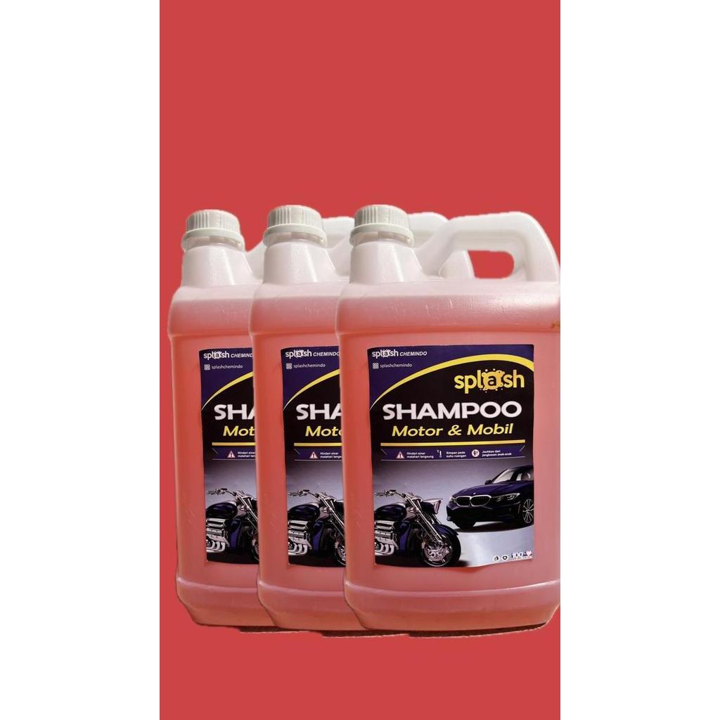 Shampoo Motor Steam Salju 5Lt