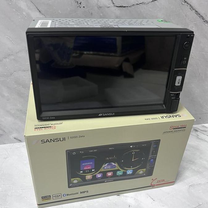 Promo Headunit Sansui double din deckless 7inch tv mobil carplay mp5 Diskon