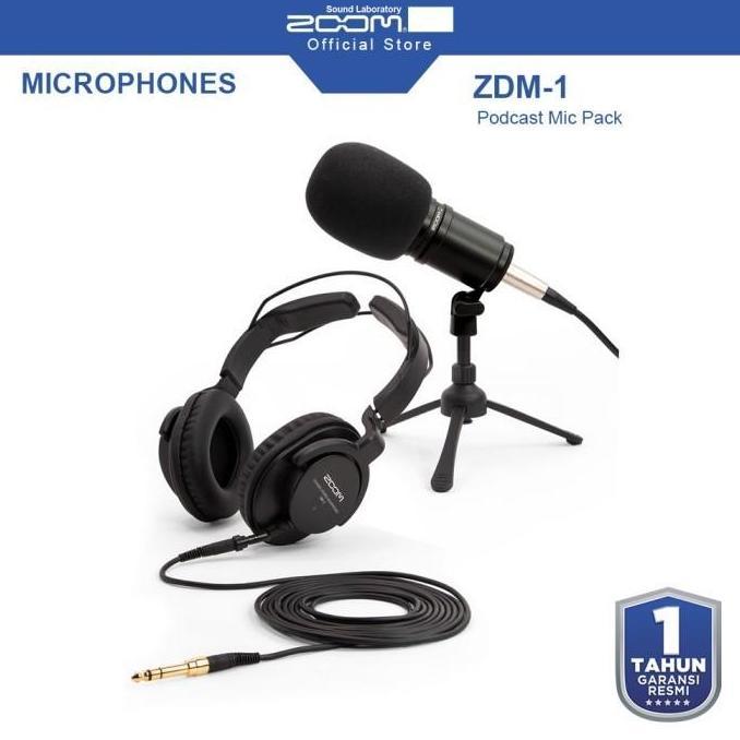 Bivarah - Zoom ZDM-1 Podcast Mic Pack