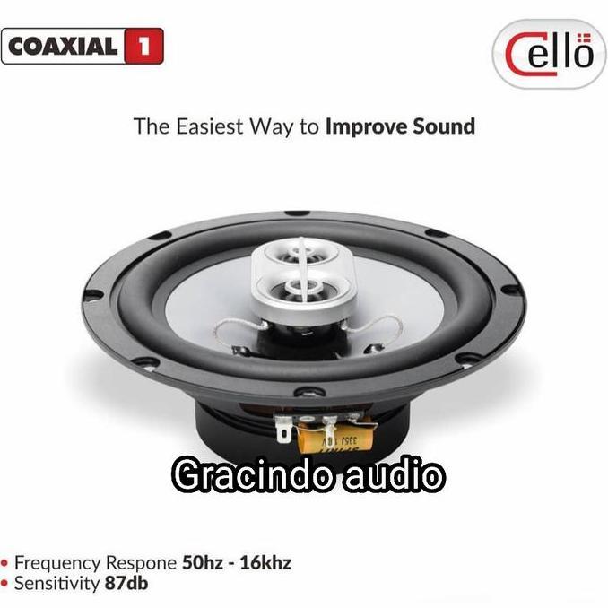 Promo Speaker pintu Coaxial Cello 3way PNP OEM Mitsubishi XPander Pajero Diskon