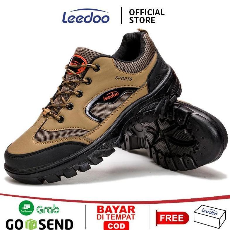 Termurah Leedoo Sepatu Gunung Sneakers Anti Air Sport Shoes Hiking  Sepatu Gunung Hiking Mh204