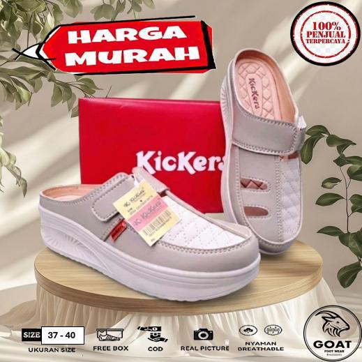 Promo Sandal Wedges Kickers Wedges Kickers Wedges Kickers Wanita - Sandal Wedges Wanita Sandal Wedge