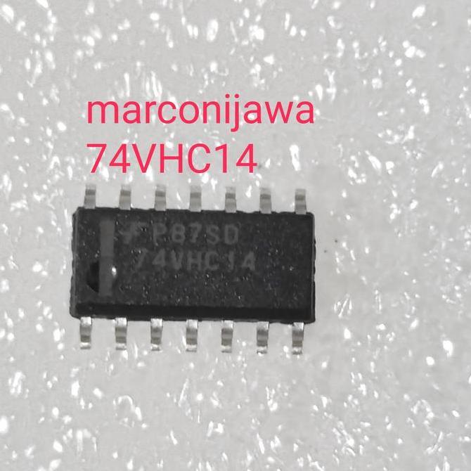 74VHC14 ic smd tempel