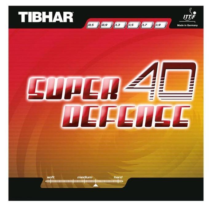 NEW Tibhar SUPER DEFENCE 40 karet pingpong tenis meja buat chopper