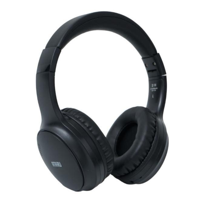 Ataru Headphone Bluetooth Bt037nc - Hitam
