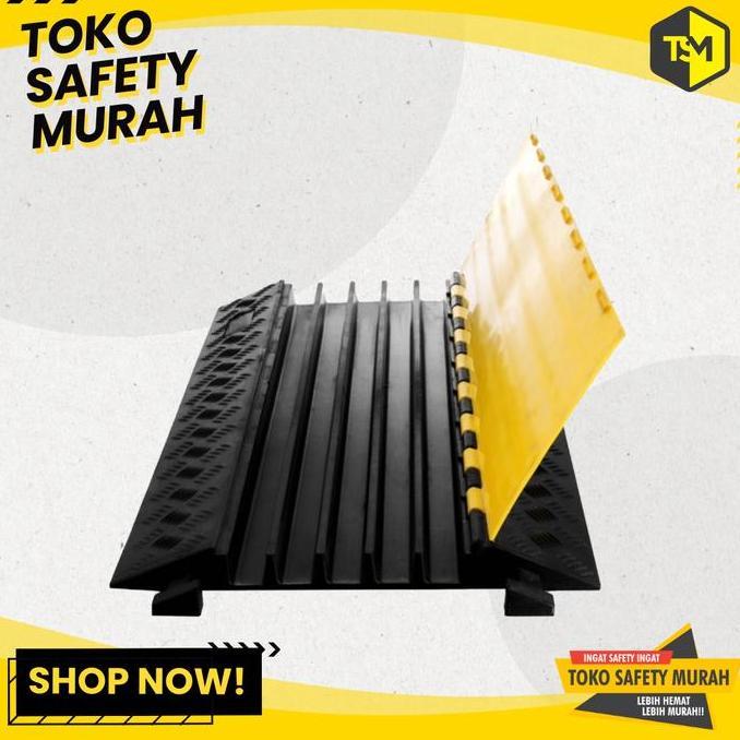 Speed Bump Cable Protector / Polisi Tidur Pelindung Kabel / Cable Ramp Protector Speed Bump