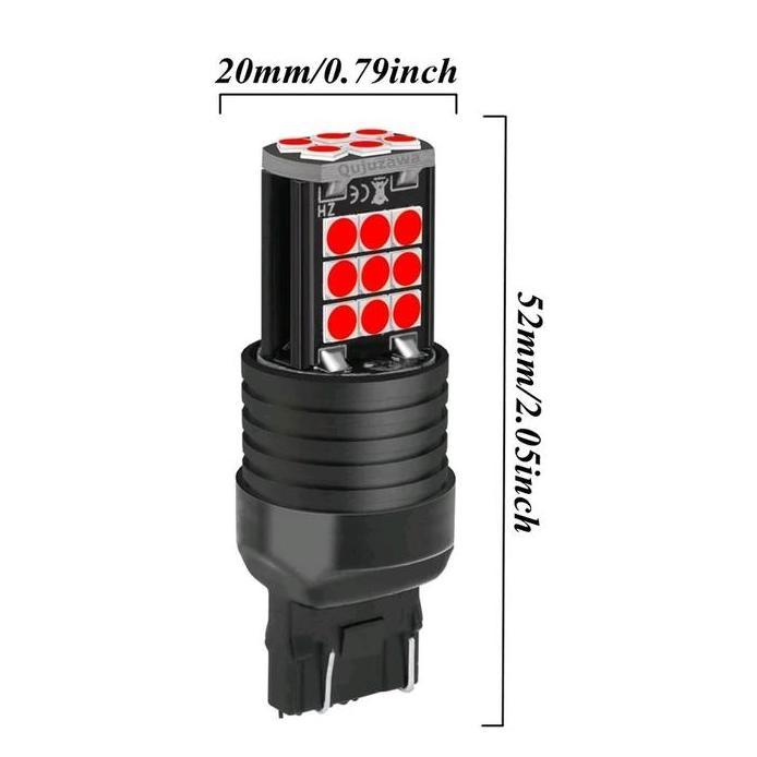 Lampu Led T20 7443 4 kawat superbright rem senja sen