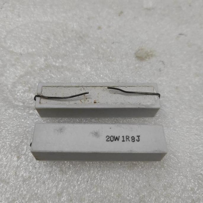 resistor 20w 1,8 ohm putih bagus