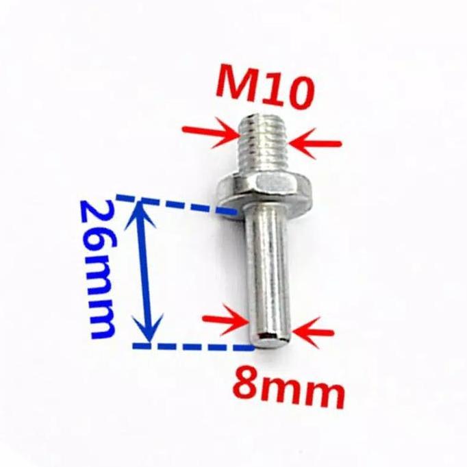 poles mobil motor set 8 pcs 3 inchi M10 polish wax compound