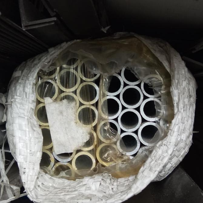 pipa alumunium od 12mm tebal 2.5mm pipa alumunium