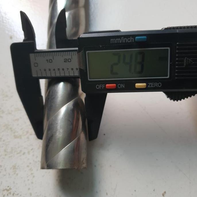 Pipa Stainless Ulir 1 Inch 0,8mm 201