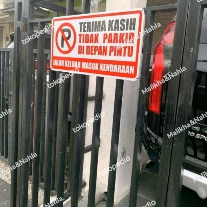 Jual Rambu Dilarang Parkir Terbaru