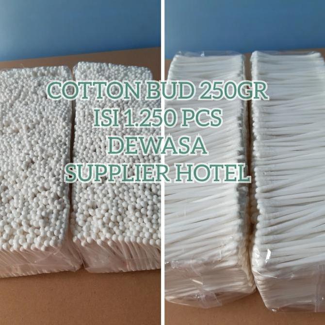cotton bud 1/4 kg isi 1250 pcs