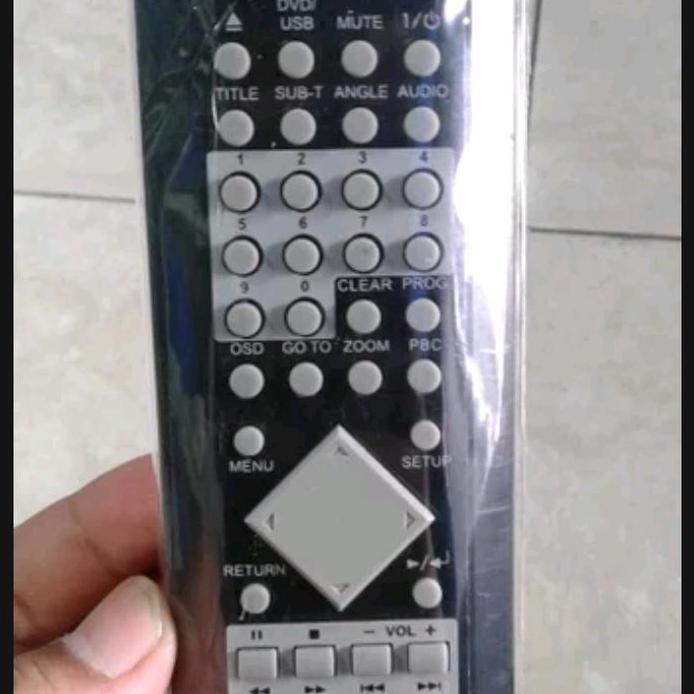 REMOTE REMOT DVD HOME THEATER POLYTRON ORIGINAL ASLI HITAM