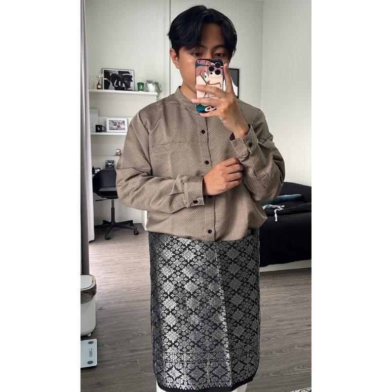 Unik Songket Samping Melayu // Rumpak Melayu // Kain Songket Samping Melayu // Songket Bapak // Song