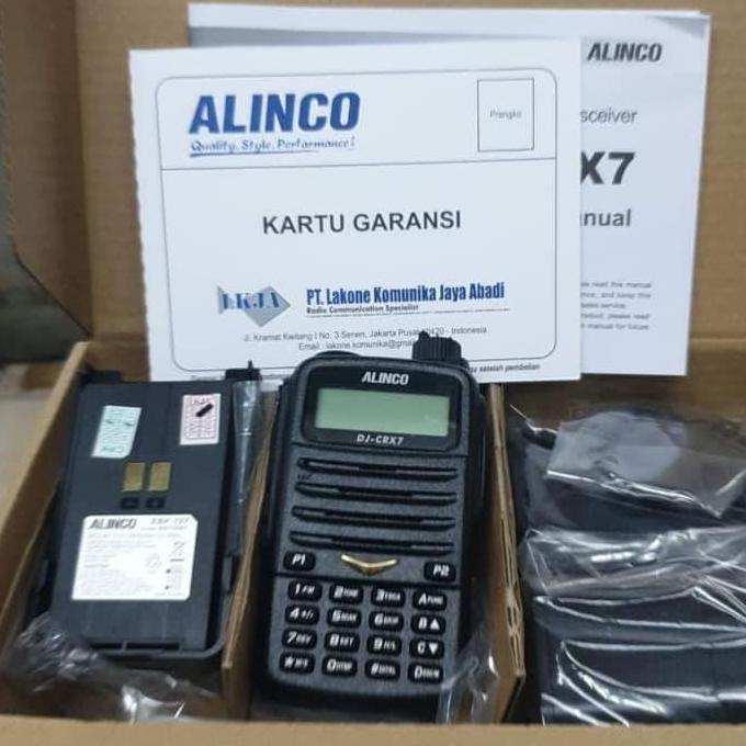 HT ALINCO DJ CRX7 DUALBAND MURAH - HT DUALBAND ALINCO DJ CRX7 MURAH