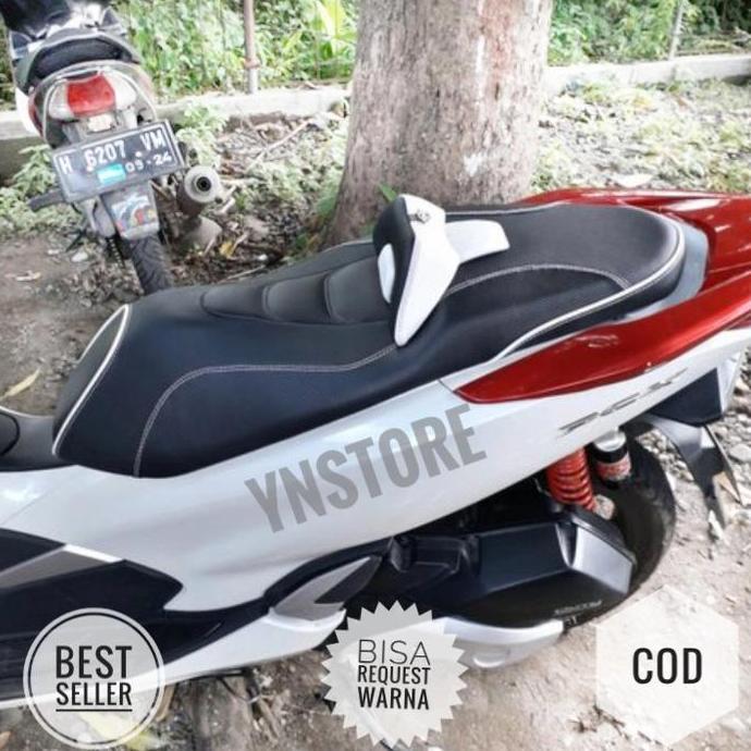 Sarung Jok Pcx 150 160 Mbtech Custom Eropa - Kulit Jok motor Honda pcx