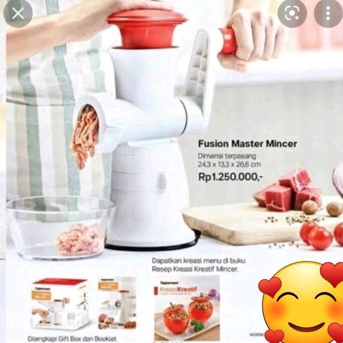 Fushion Mincer Tupperware / Penggiling daging tupperware