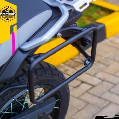 Asymmetric Side Rack/ Bracket Box Samping Coriaz CFMoto 450 MT