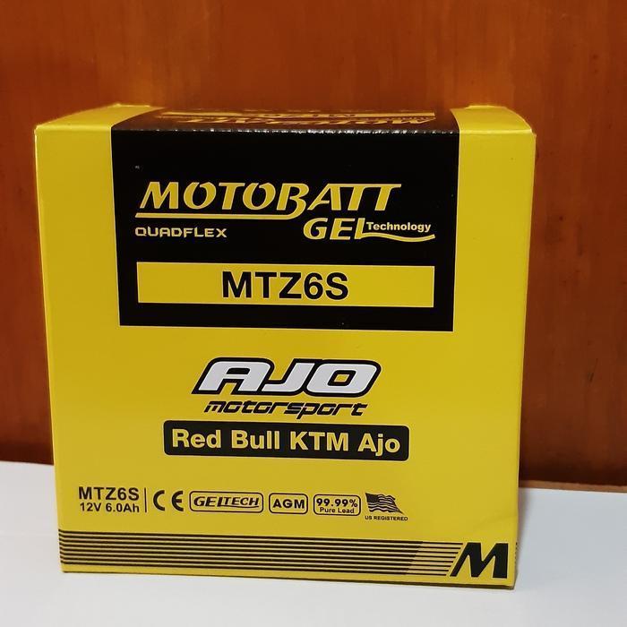 Aki Motor Honda Vario 125, 150, Cbr 150R Motobatt Mtz6S Aki Kering Original Dan Terpercaya