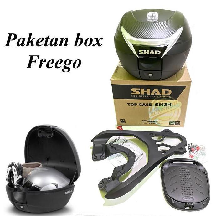 TOP BOX SHAD 29 & BREKET BOX MOTOR FREEGO