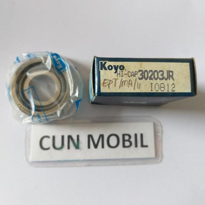 BEARING RODA DEPAN DAIHATSU 30203 HIJET 55, 1000 DEPAN LUAR KOYO JPG BARU
