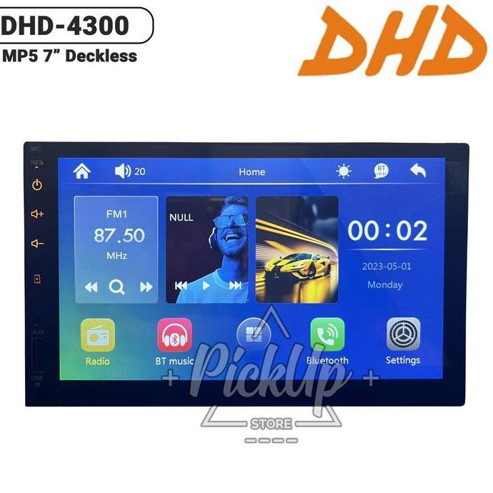 HEAD UNIT MP5 UNIVERSAL 7 INCH  DHD-4300 *