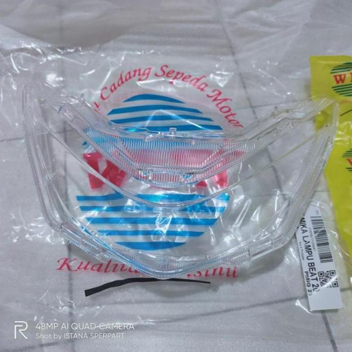 MIKA KACA LAMPU DEPAN BEAT BEAT LED 2020 2021 MIKA REFLEKTOR DEPAN BEAT K1A Motorcycle
