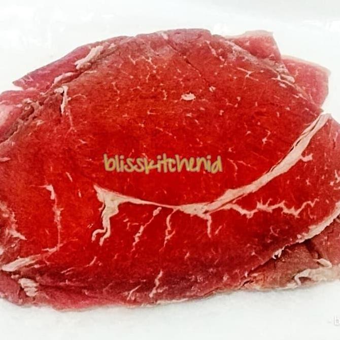 Carne- Daging Aus Wagyu Topside Beef Slice Sukiyaki / Yakiniku Mb 3-5 250Gr