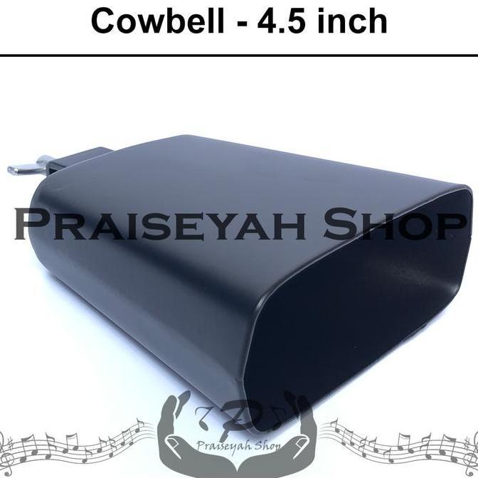 Cowbell Hitam Perkusi Drum