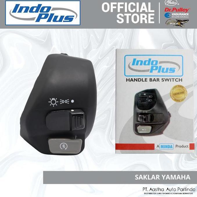[FLASH SALE] INDOPLUS [MINDA] SAKLAR KANAN YAMAHA AEROX IDLING/AEROX IDLING (ADA TOMBOL LAMPU)/BYSON