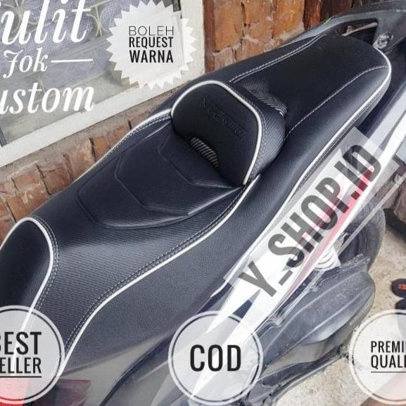 Sarung Cover Kulit Jok Motor All New Vario 150 Vario Old Full MBtech