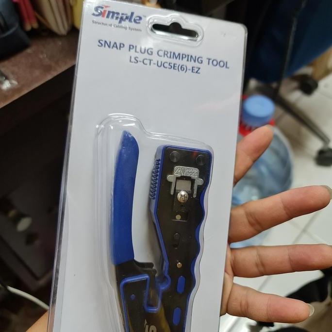 Nawavi889 - Ls EZ unshilded crimping tool cat 6 / LS-CT-UC6-EZ