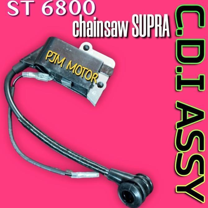 TERMURAH - SPR 6800 Cdi Coil koil mesin chain saw senso sinso supra st 6800