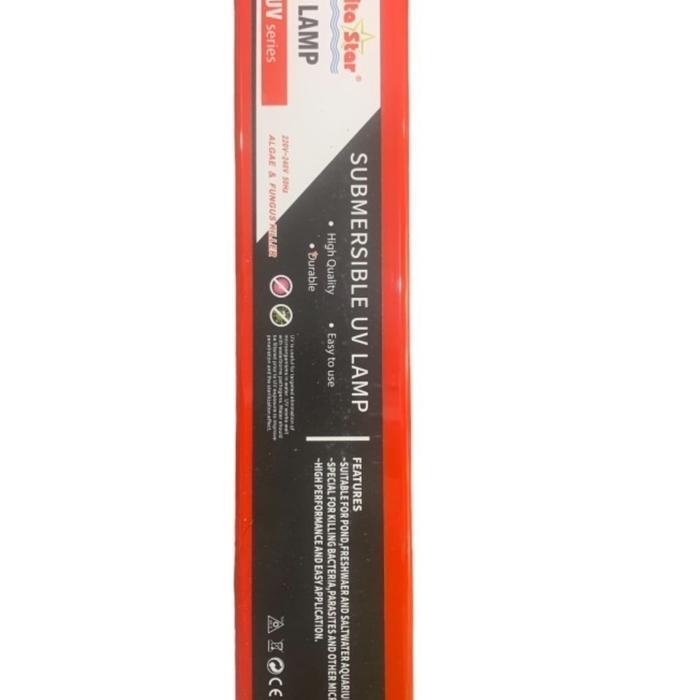 Lampu uv NIKITA STAR 75watt Tabung besar MUV 75 kolam aquarium