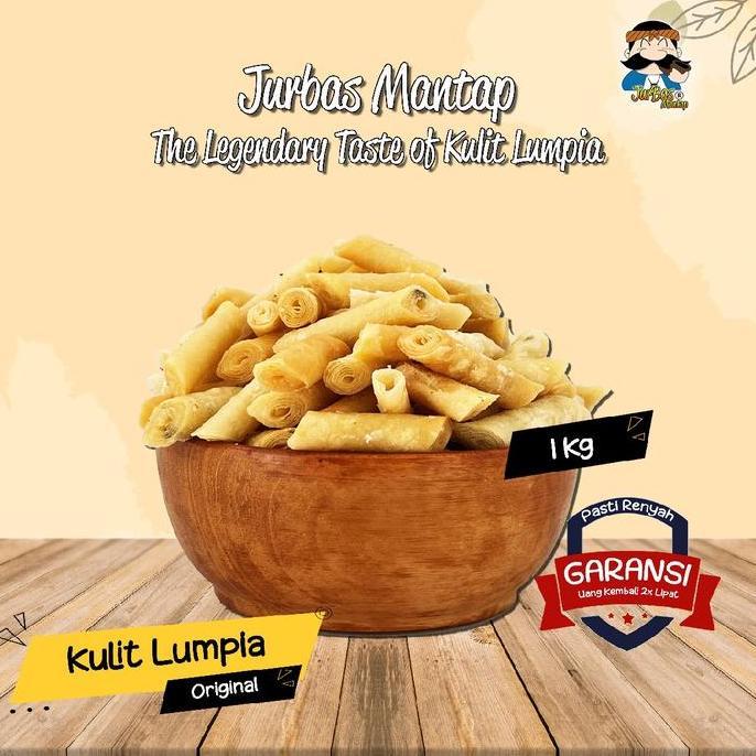Umido- Kulpi 1 Kg (Kulit Lumpia Goreng) Goreng Food Crispy Snacks Pedas Kering