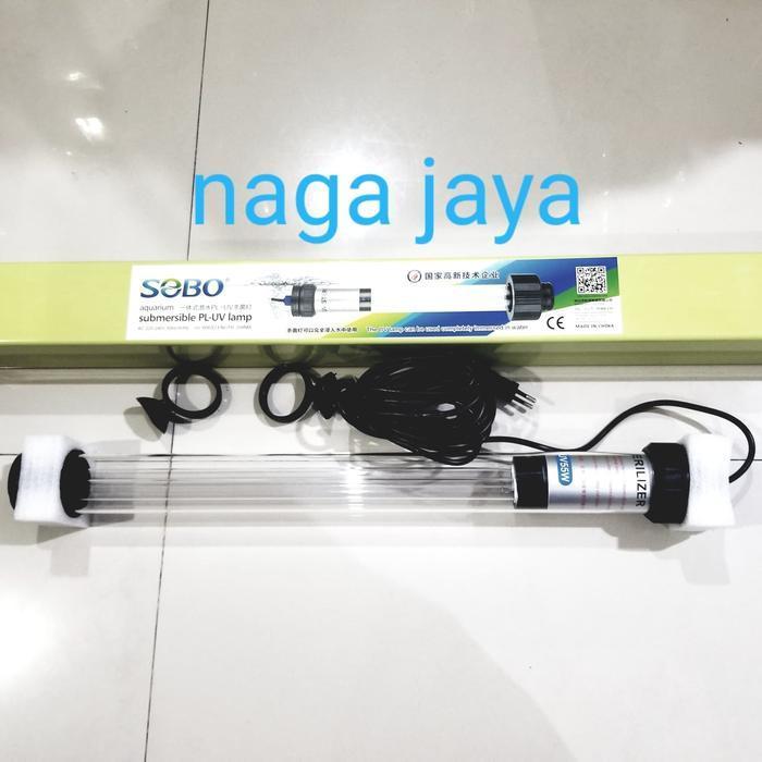 lampu uv sobo amara 55 watt silubmersible pl-uv lamp utk kolam
